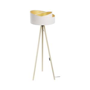 Lampadar GALAXY 1xE27/60W/230V alb/bej imagine