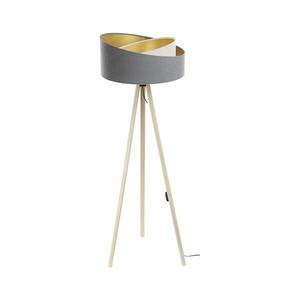 Lampadar GALAXY 1xE27/60W/230V gri/bej imagine