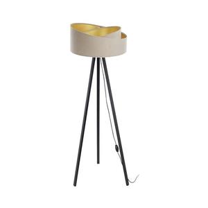 Lampă de podea GALAXY 1xE27/60W/230V bej/wenge imagine
