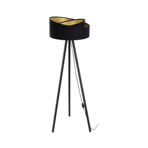 Lampă de podea GALAXY 1xE27/60W/230V negru/wenge imagine