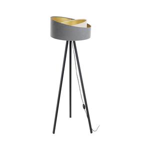 Lampă de podea GALAXY 1xE27/60W/230V gri/crem/wenge imagine
