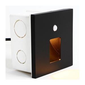 Emithor 70424 - LED lampă scări cu senzor VIX LED/1W/230V 4000K negru imagine