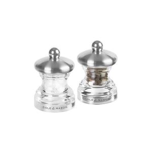 Cole&Mason BUTTON - Set 2 râșnițe sare și piper, 6, 5 cm imagine