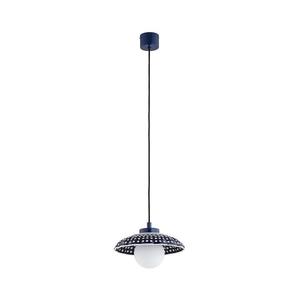 Argon 8948 - Lustru suspendat pe cablu BOLL 1xG9/6W/230V albastru imagine