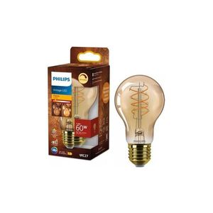 Bec LED dimabil Philips Vintage A60 E27/7, 3W/230V 2200K imagine