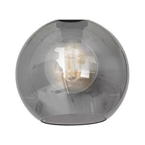 Pahar de schimb universal SOFIA pentru E27, Ø 20 cm, fumuriu-negru imagine