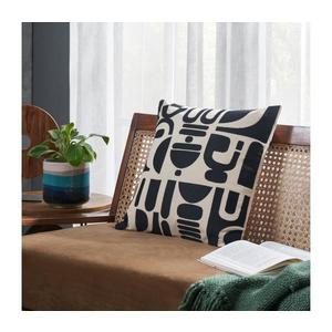 Eglo 420307 - Pernă decorativă CHEVERY 45 x 45 cm, crem/negru imagine