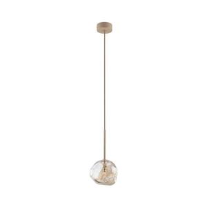 Brilagi - Pendul pe cablu VULCANO 1xG9/8W/230V bej/fumuriu bej imagine