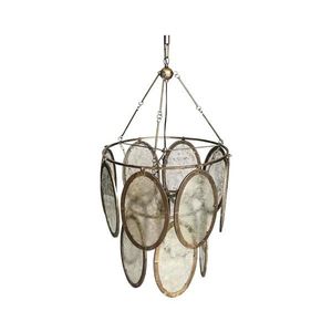 PTMD - Candelabru suspendat DAIREN pe lanț 1xE27/40W/230V Ø 51 cm imagine
