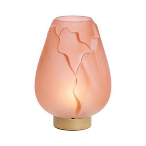Lampă de masă LED GINNY, roz, 2x AA imagine