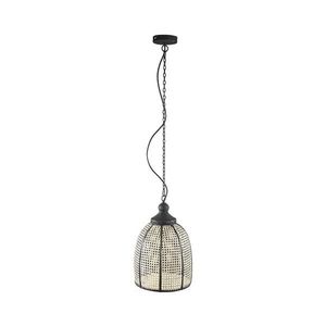 PTMD - Candelabru suspendat BAYU pe lanț, 1xE27/40W/230V, Ø 29 cm imagine