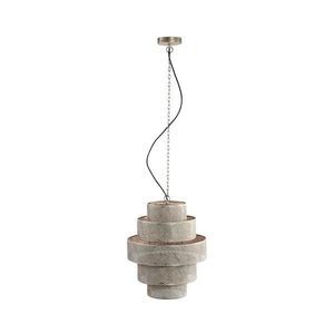 PTMD - Candelabru suspendat pe lanț NARINDE 1xE27/40W/230V diam. 40 cm imagine