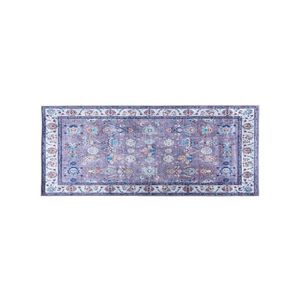 Covor oriental antiderapant PRINT SHINE, 70 x 140 cm, albastru imagine