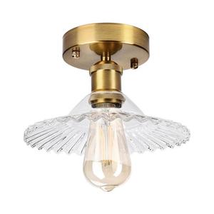 Lustră aplicată TRISH 1xE27/15W/230V auriu/clar imagine