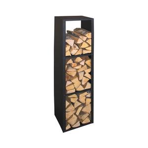 Suport pentru lemne 149 cm negru imagine