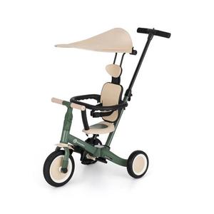 PETITE&MARS - Tricicletă multifuncțională 5 în 1 TURBO PLUS, Verde Misty imagine