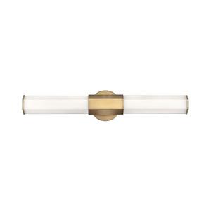 Quintiesse QN-FACET-LED2-HB-BATH-LED Corp de iluminat pentru baie FACET, 2xLED/12W, 230V, IP44, auriu imagine