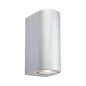 Markslöjd 109112 - Aplica de perete exterior ALOR, LED dimabil, 2xLED/4, 9W/230V, IP65, argintiu imagine