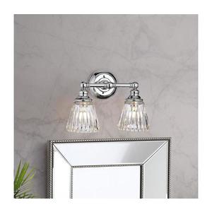 Quintiesse QN-KEYNES2-BATH-LED Lampă de perete pentru baie KEYNES 2xG9/3W/230V IP44 crom lucios imagine