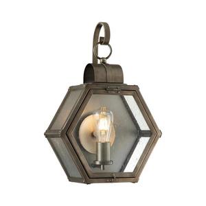 Quintiesse QN-HEATH-M-BU - Aplica de exterior HEATH M 1xE27/60W/230V IP44 bronz imagine
