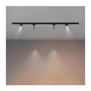 Brilagi - Spot pe șină HUSKY 4xGU10/10W/230V negru/auriu imagine