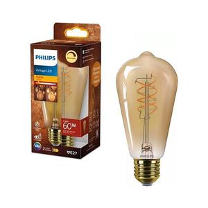 Bec LED reglabil Philips Vintage ST64 E27/7, 3W/230V 2200K CRI 90 imagine