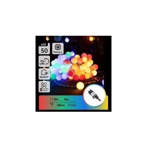 - Ghirlandă LED RGBY decorativă pentru exterior, 50xLED/3, 6W/230V/8 funcții, 5m, IP44 imagine