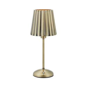 Markslöjd 109127 - Lampă de birou LED reîncărcabilă dimmabilă CELIA 1xE14/2W/2000 mAh alamă imagine