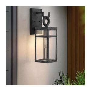 Quintiesse QN-PORTER-M-DZ - Aplica de perete pentru exterior PORTER M 1xE27/60W/230V IP44 negru imagine