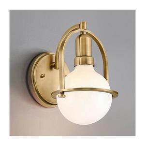 Quintiesse QN-SOMERSET1-HB - Lampă de perete SOMERSET, 1xE27/60W/230V, aurie imagine