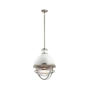 Quintiesse QN-TOLLIS-P-BN - Lampă suspendată pe tijă TOLLIS, 1xE27/40W/230V, crom mat imagine