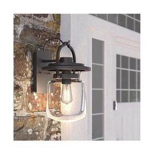 Quintiesse QN-LASALLE-M-WT Lampă de perete pentru exterior LASALLE M, soclu 1xE27, 60W max., 230V, IP44, bronz imagine