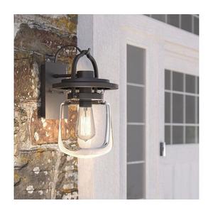 Quintiesse QN-LASALLE-S-WT Aplică de perete pentru exterior LASALLE S 1xE27/60W/230V IP44 bronz imagine