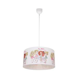 Lustră pentru copii GIRLS VIBES 1xE27/60W/230V Ø 40 cm pentru fete imagine