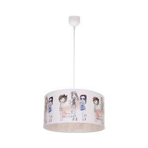 Lustră pentru copii GIRLS VIBES, 1xE27/60W/230V, Ø 40 cm, pentru fete imagine