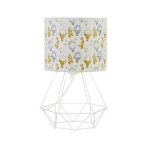 Lampă de masă pentru copii KIDS ROOM, 1xE27/60W/230V, Ø 18 cm, baloane imagine