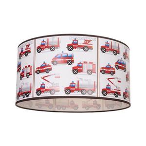 Plafonieră pentru copii KIDS ROOM 1xE27/60W/230V, Ø 40 cm, cu tematică pompieri imagine