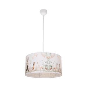 Lustră KIDS ROOM pentru copii, 1xE27/60W/230V, Ø 40 cm, cu animale imagine