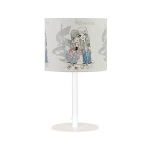 Lampă de masă pentru copii GIRLS VIBES 1xE27/60W/230V, Ø 18 cm, Paris imagine