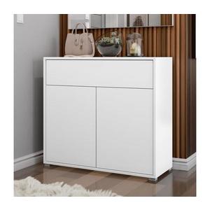 Comodă GESITA, 93x100 cm, albă imagine