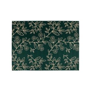 Covor de exterior JUNGLE 160x220 cm verde/imprimeu cu frunze imagine