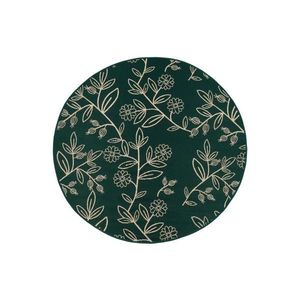Covor de exterior JUNGLE 135 cm, verde, model frunze imagine