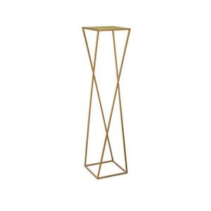 Suport pentru flori 100x24 cm, culoare aurie imagine