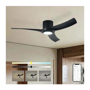 ZE - lator de tavan LED ORBITO LED/24W/230V Wi-Fi Tuya negru + telecomandă imagine