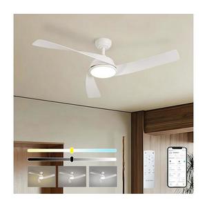 ZE - lator de tavan LED AERYS LED/24W/230V Wi-Fi Tuya alb + telecomandă imagine