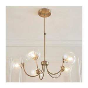 Endon 119210 - Candelabru HAGUE pe tijă, 5xG9/5W/230V, alamă imagine