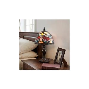 Lampă de masă Tiffany Quoizel LARISSA QZ-LARISSA-TL-S, 1xE14/40W/230V imagine