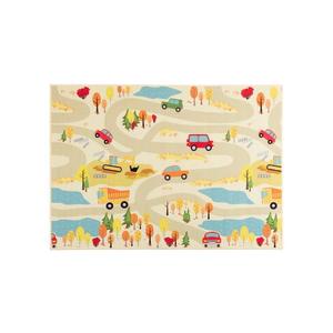 Covor pentru copii STELLA STREETS 120x170 cm bej/oraș imagine