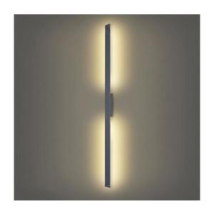 Brilagi LUNA - Aplică LED de exterior pentru perete, 30W, 230V, 4000K, IP65, 150 cm, antracit, CRI 90 imagine