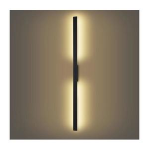 Brilagi - Aplica LED LUNA pentru exterior, 30W, 230V, 3000K, IP65, 150 cm, negru, CRI 90 imagine